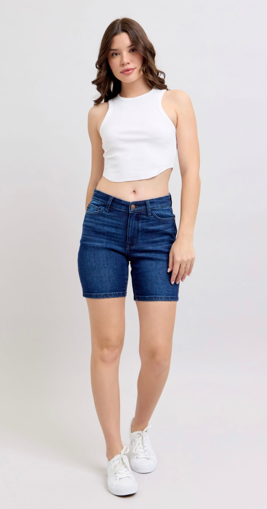 15293 Dark denim Judy Blue shorts