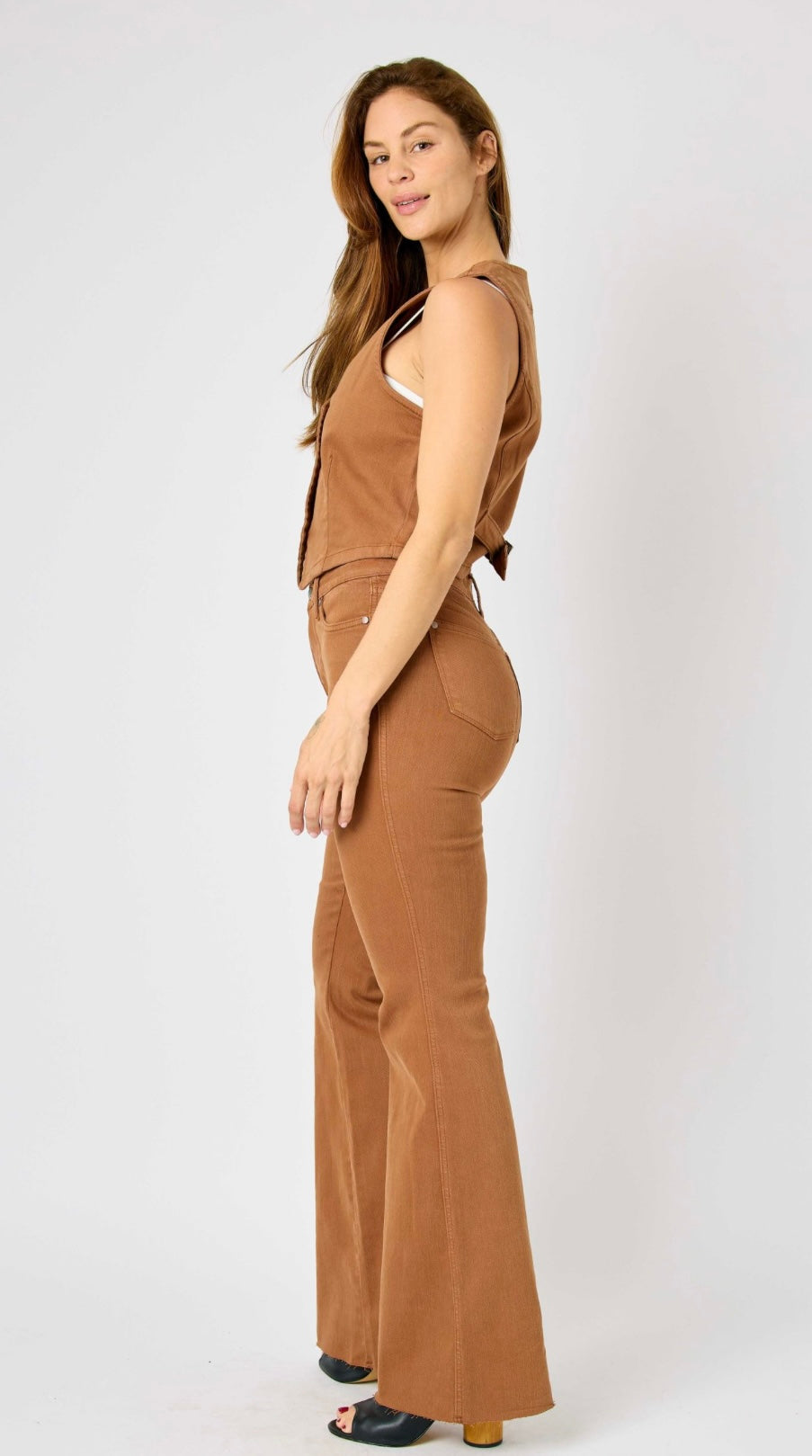 Judy Blue Brown flare 88832