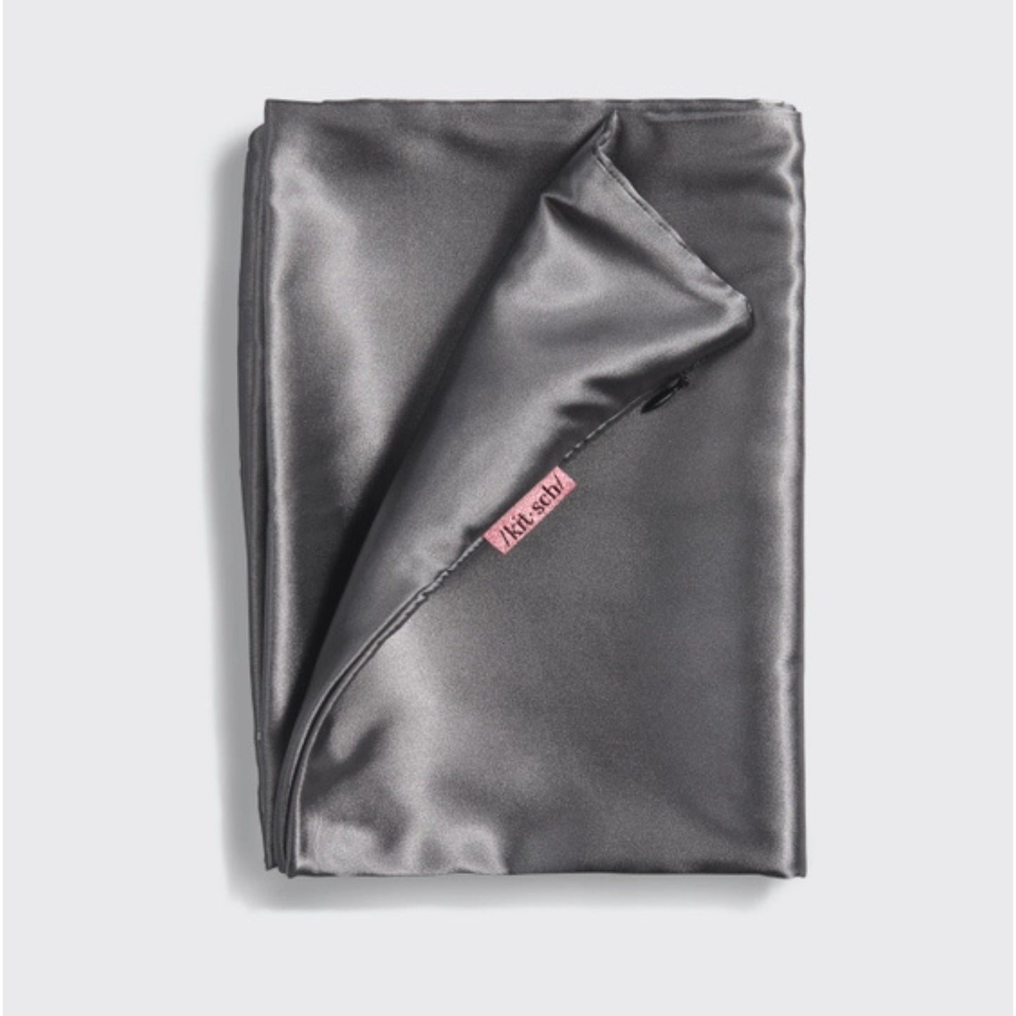 Kitsch Satin Pillowcase – Grey