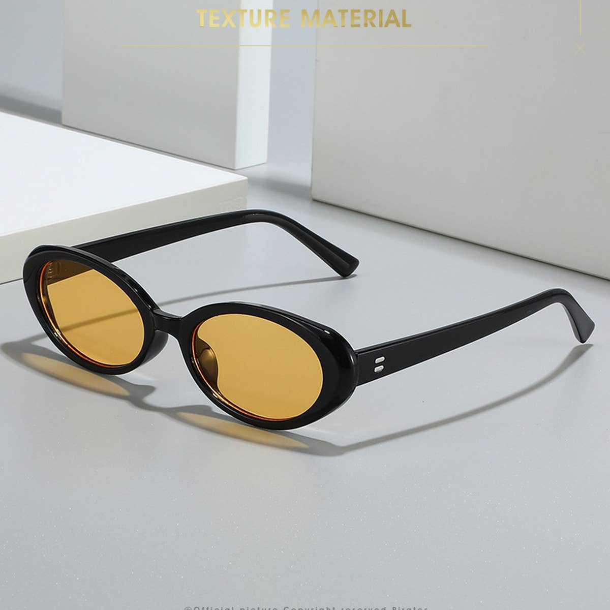 Retro Small Oval Frame Sunglasses