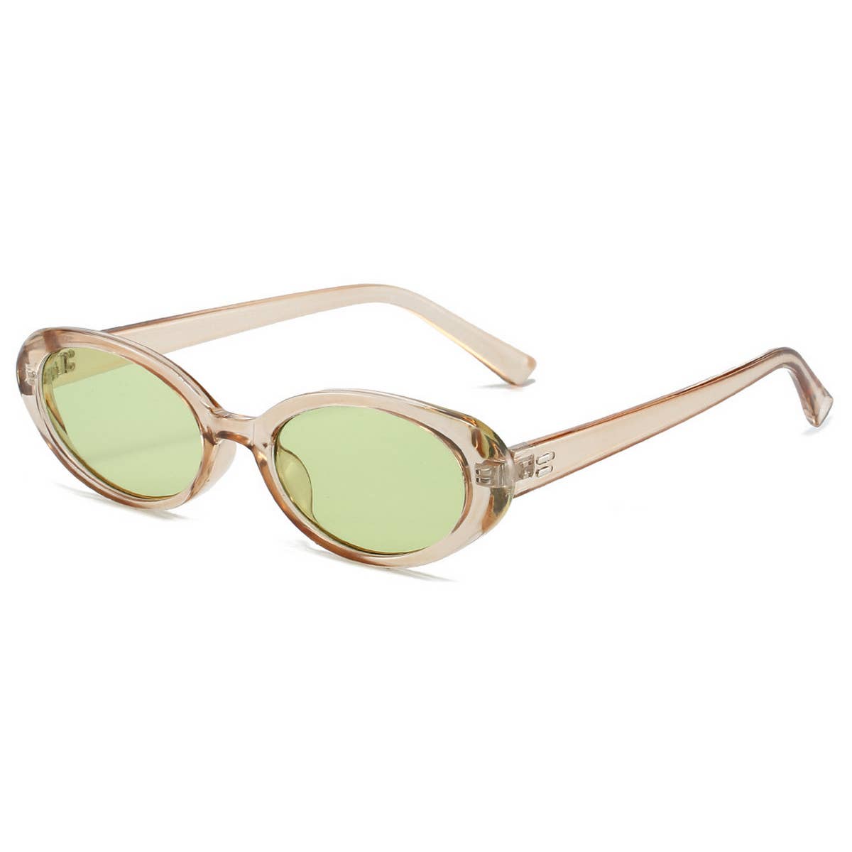 Retro Small Oval Frame Sunglasses