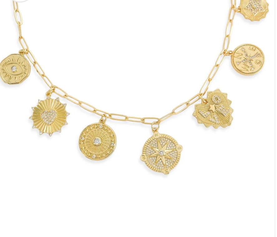 AN094G  Charm Necklace