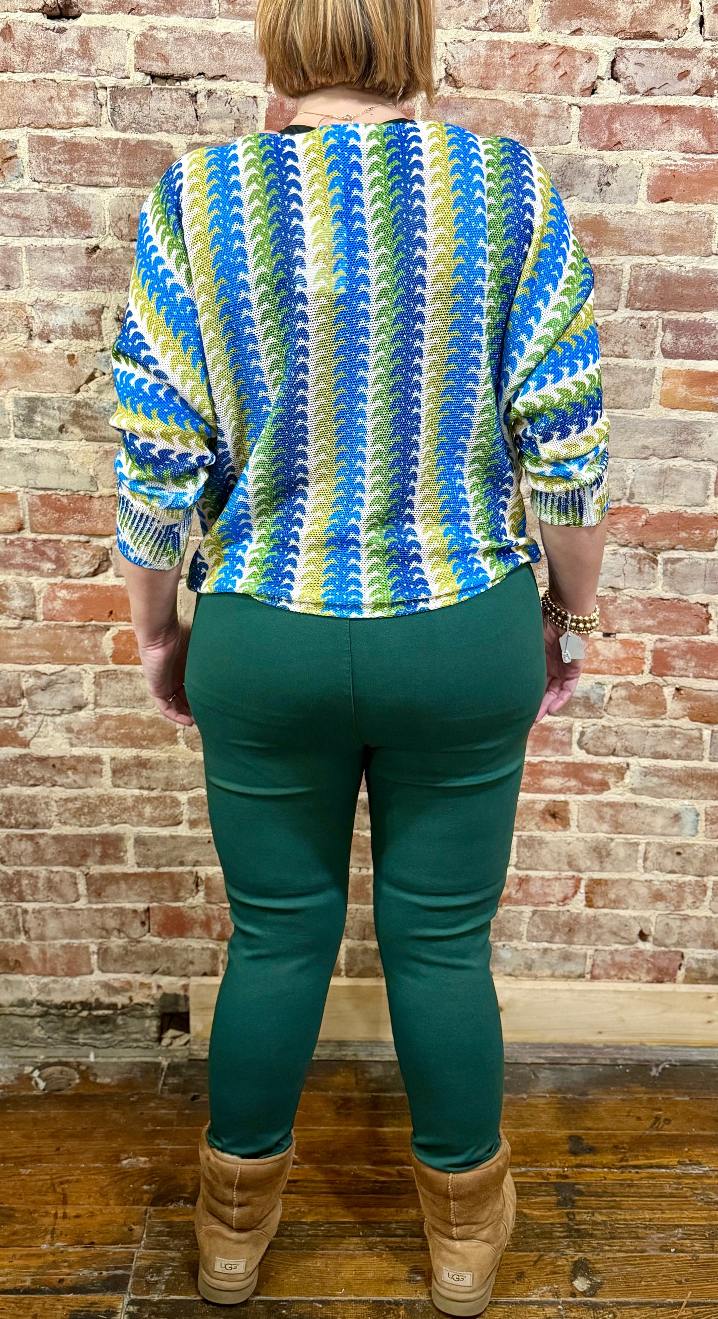 Forrest Green Magic Pants - La Tour Salon of Paris