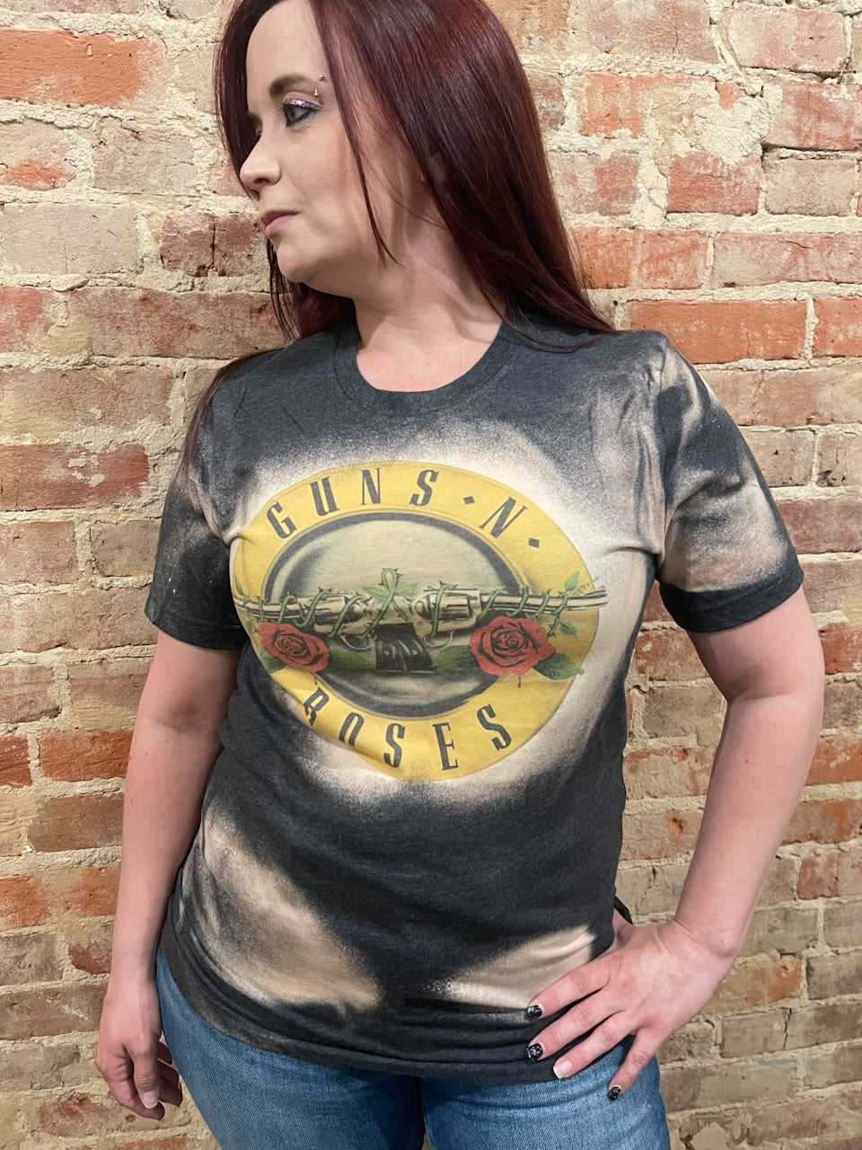 short sleeve t shirt Guns N Roses