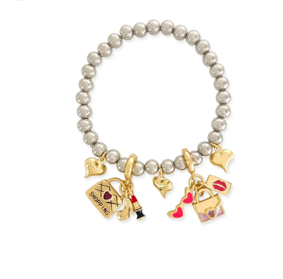 Classic Silver Charm Bracelet – La Tour Salon of Paris