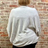 Batwing Sweater –  Cream –  La Tour Salon of Paris