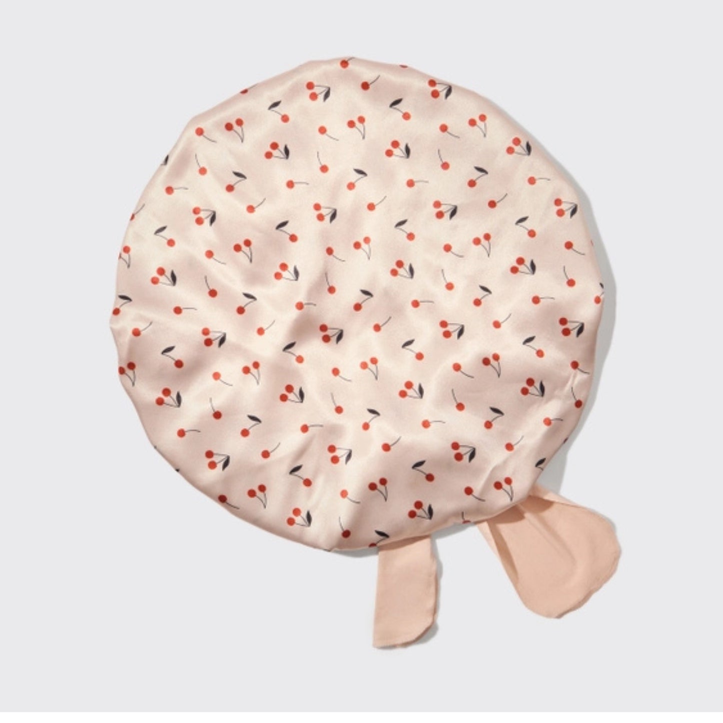 Kitsch Satin Sleep Bonnet – Cherry Print
