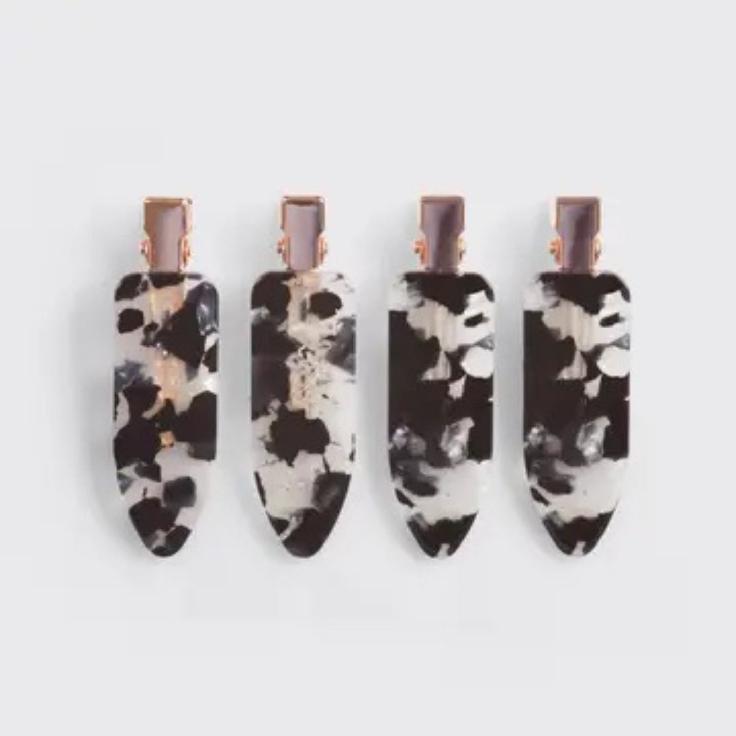 Kitsch Eco-Friendly Creaseless Hair Clips – Leopard