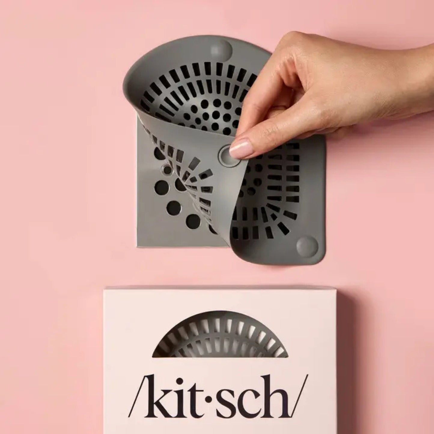 Kitsch Gray Hair Catcher for Shower – La Tour Salon of Paris