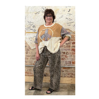 Just Black Leopard Barrel Jeans – La Tour Salon of Paris