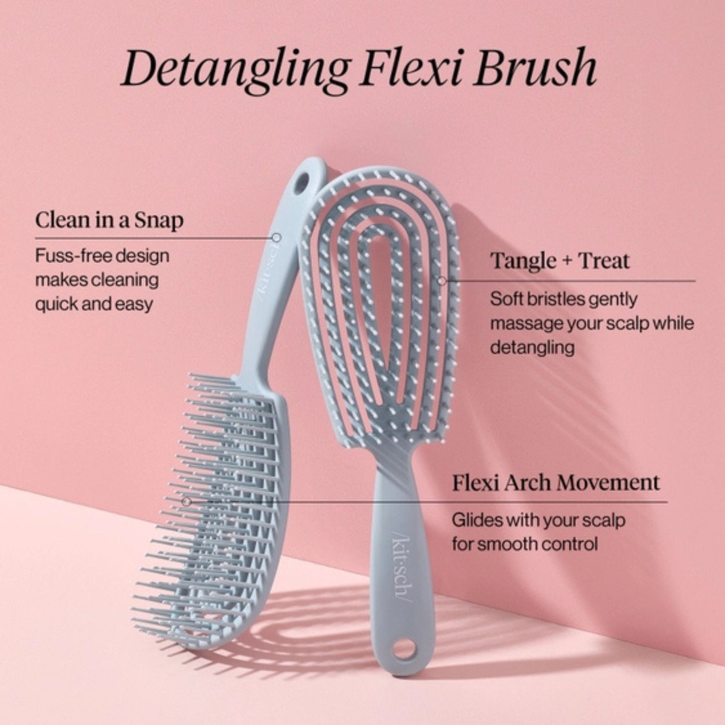 Kitsch Blue Detangling Hair Brush – La Tour Salon of Paris